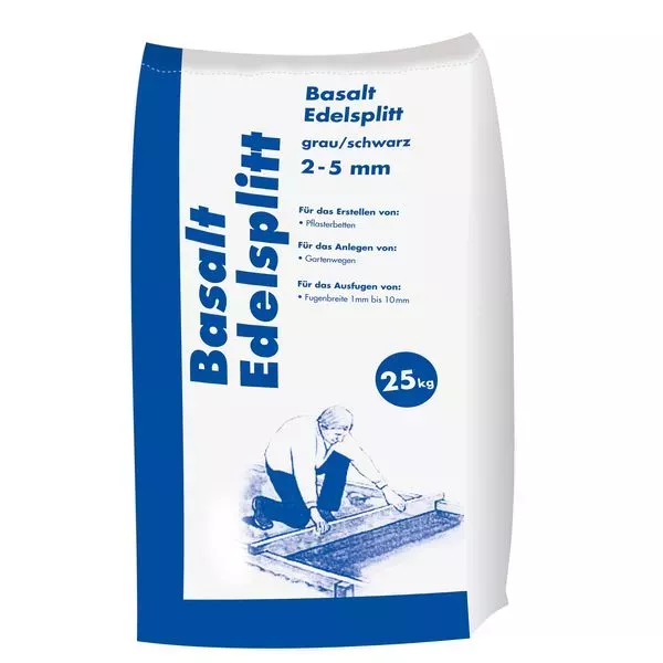 Basalt Edelsteng 2-5 mm 25 kg