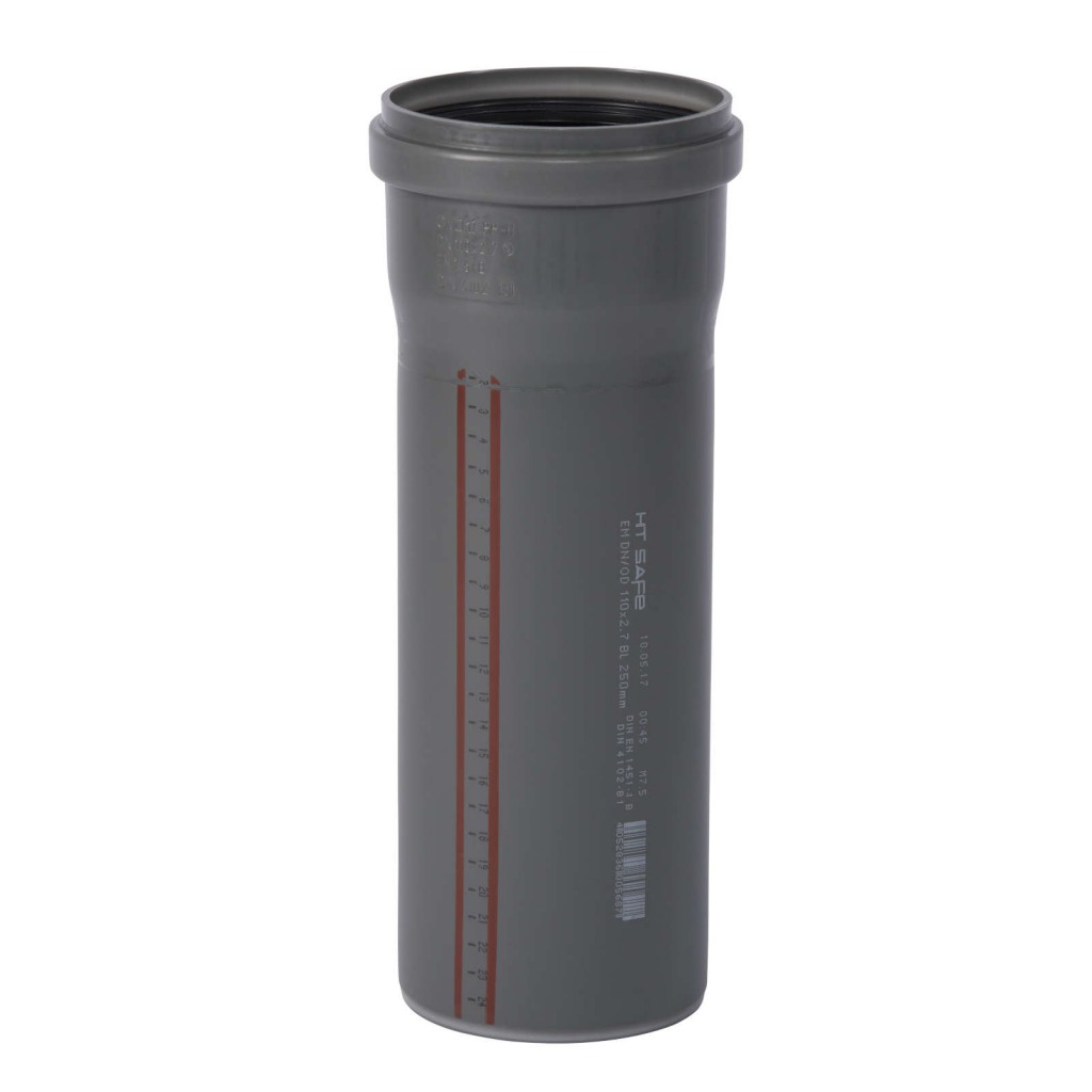 HT-Safe Rouer mat Muff DN 110 0.25M