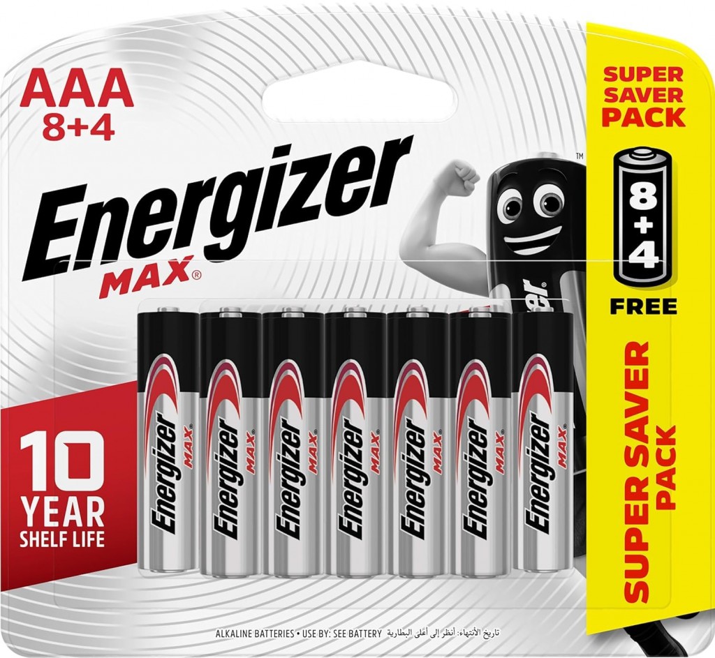 PROMO Batterien Energizer 12+4 AAA