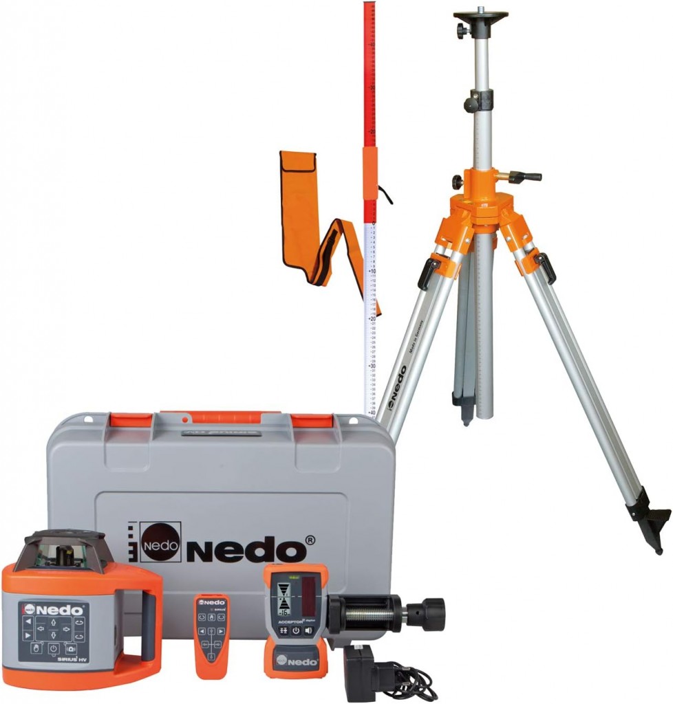 Sirius 1 HV Set1 Rotatiounslaser + Stativ + Flexilat