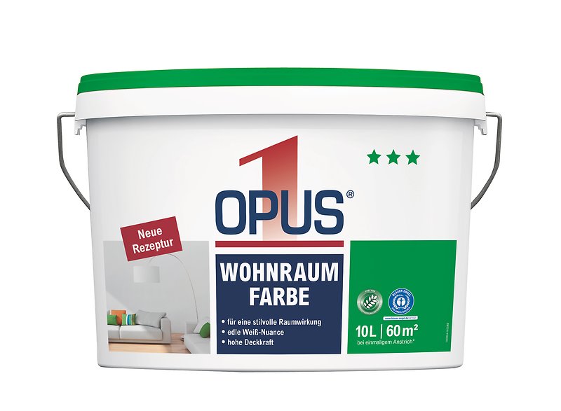 Opus 1 Wohnraumfarbe matt 5L