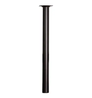 Rundes Möbelfuß 30mm 40cm schwarz