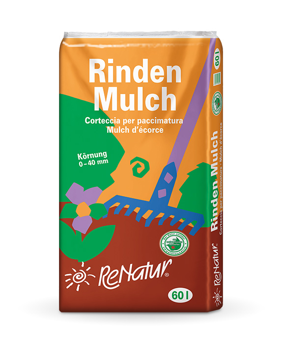 Rëndemulch Re Natur mat reduzéiertem Torfgehalt
